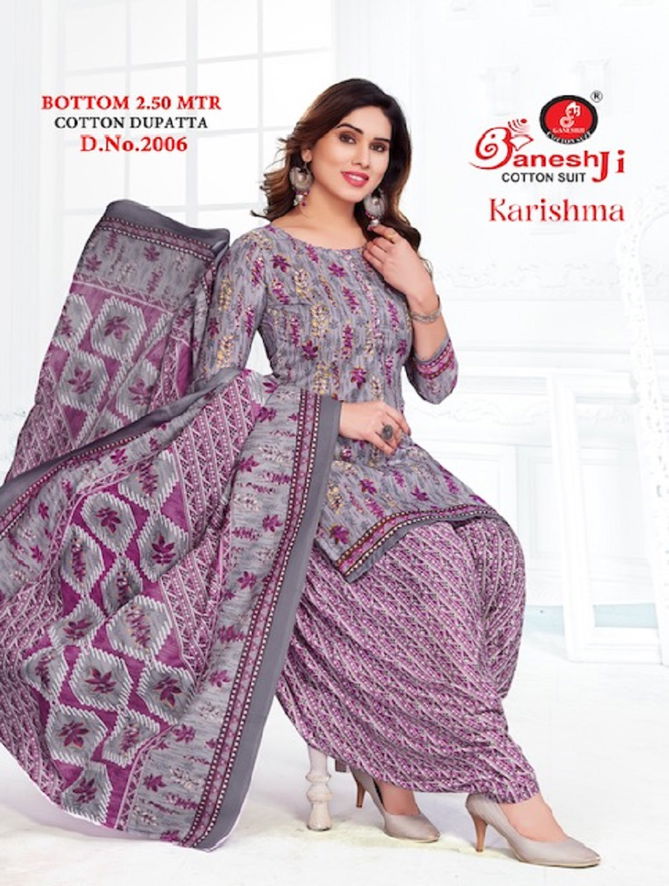 Ganeshji Karishma 2 Indo Cotton Printed Dress Material
